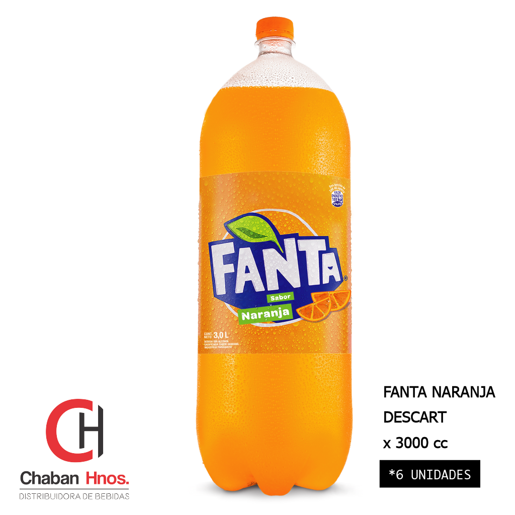 FANTA GASEOSA x3L