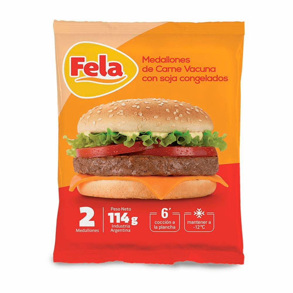 FELA MEDALLONES CARNE x2u
