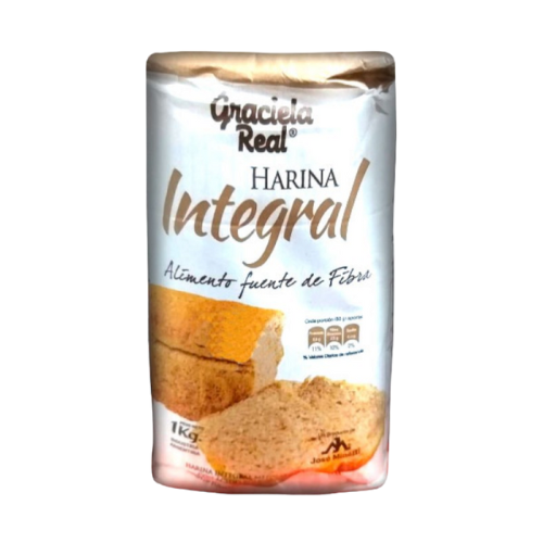 GRACIELA REAL HARINA INTEGRAL x1KG