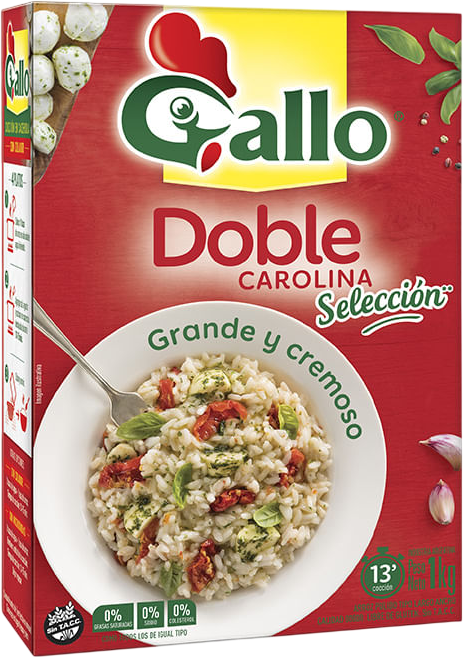 GALLO ARROZ x1KG DOBLE CAROLINA