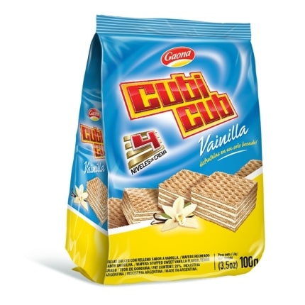 GAONA CUBICUB x100g VAINILLA