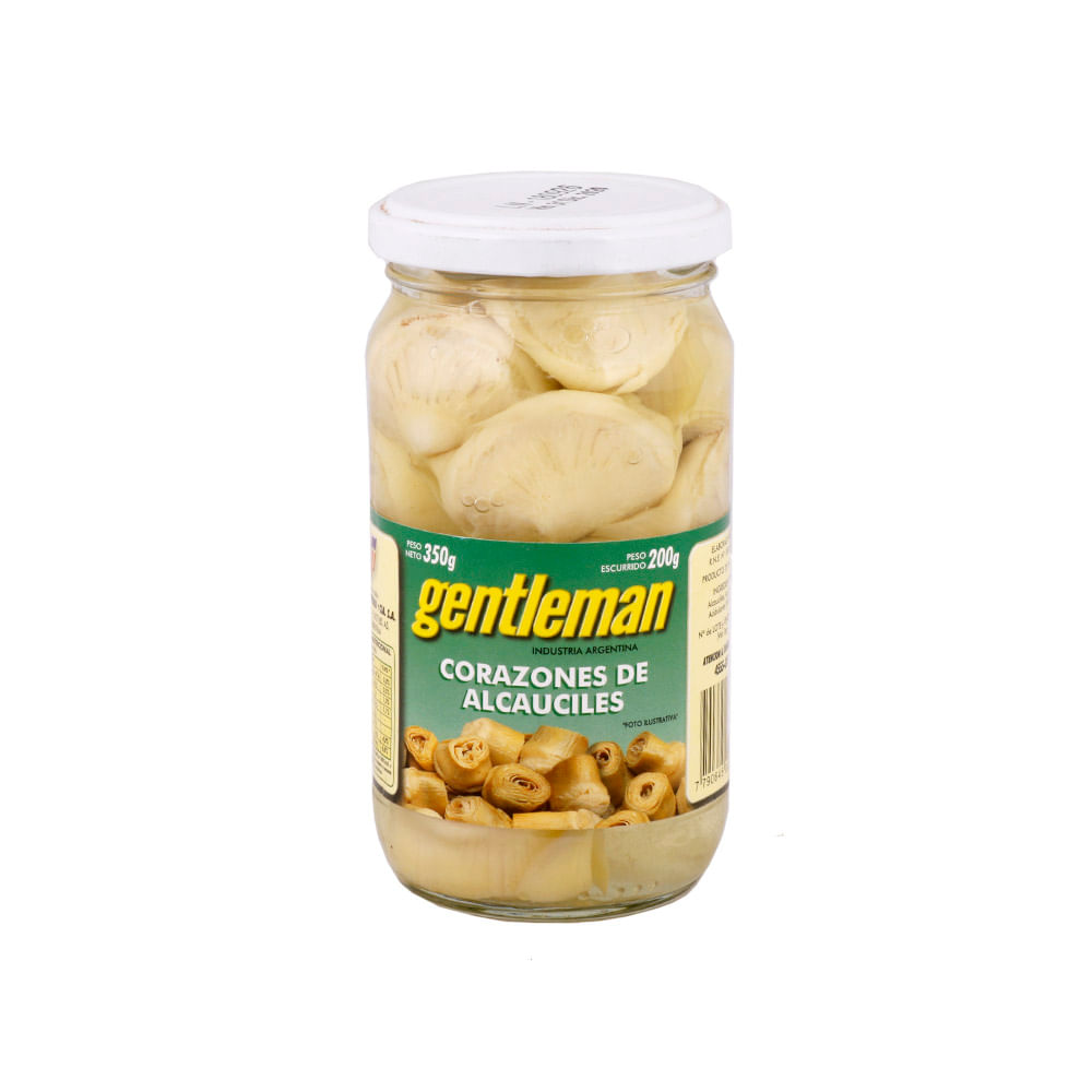 GENTLEMAN CORAZONES ALCAUCIL x350g