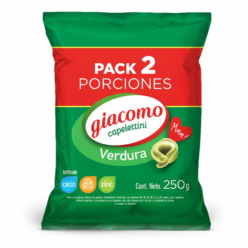 GIACOMO CAPELETTINI x250g VERDURA