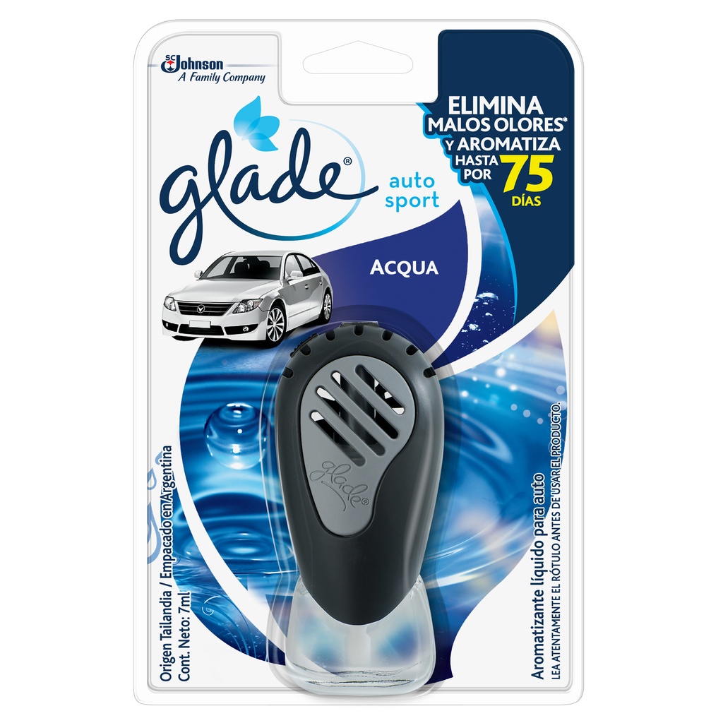 GLADE AUTOSPORT FULL x7ml ACQUA