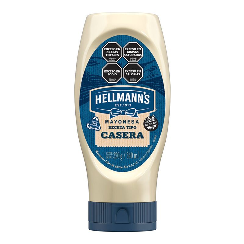 HELLMANNS MAY x320g SQZ CASERA