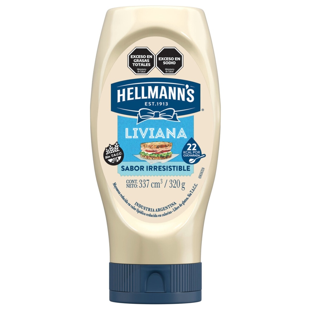 HELLMANNS MAY x320g SQZ LIVIANA