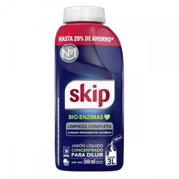 SKIP JAB LIQ P/DILUIR x500ml BIO-ENZ