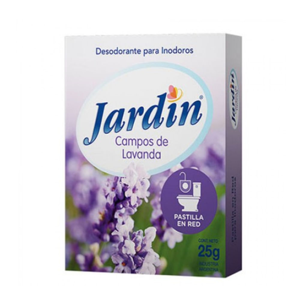 JARDIN PASTILLA P/INODOROS x25g LAVANDA