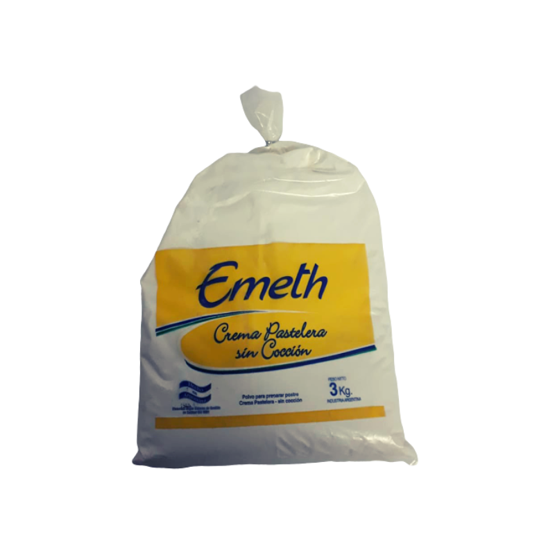 EMETH CREMA PASTELERA x3KG S/COCCION