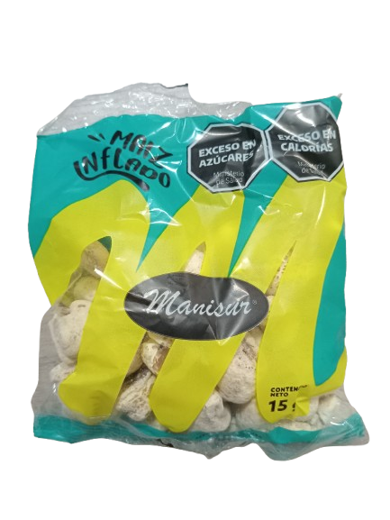MANISUR MAIZ INFLADO x15g
