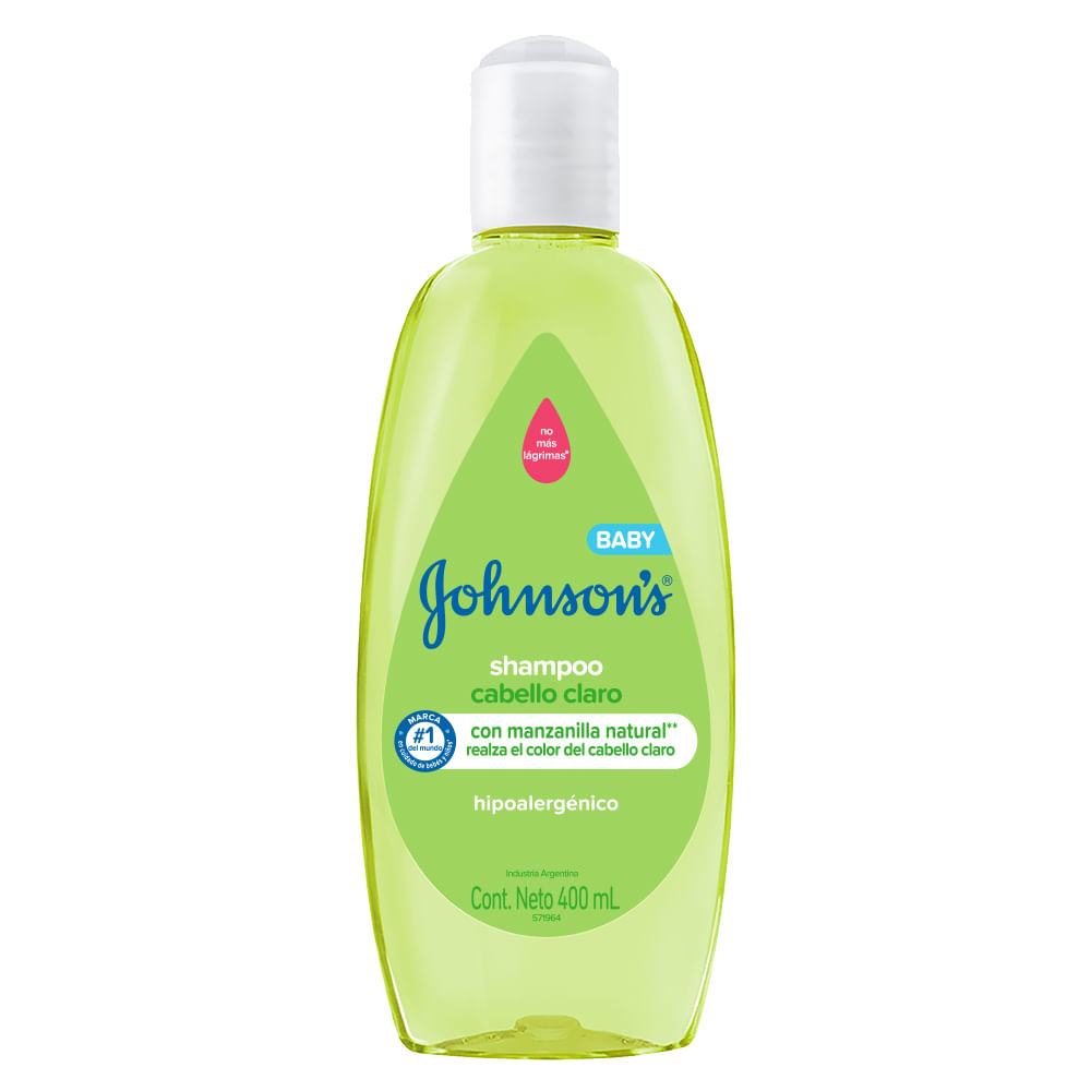 JOHNSONS SHA x400ml CABELLO CLARO