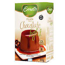 EMETH FLAN x30g CHOCOLATE LIGHT