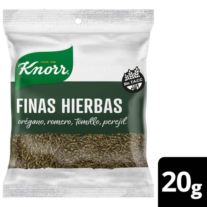 KNORR MIX ESPECIAS x20g FINAS HIERBAS