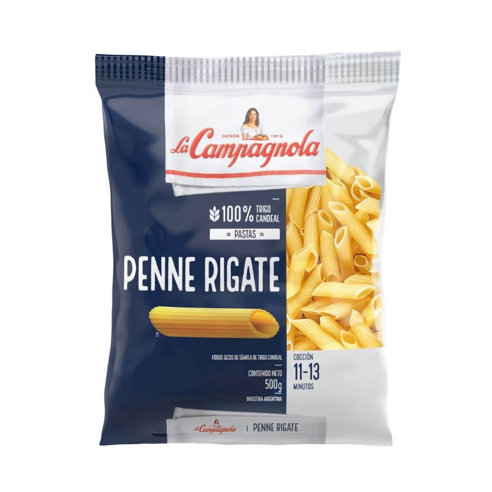 LA CAMPAGNOLA FIDEO x500g PENNE RIGATTI