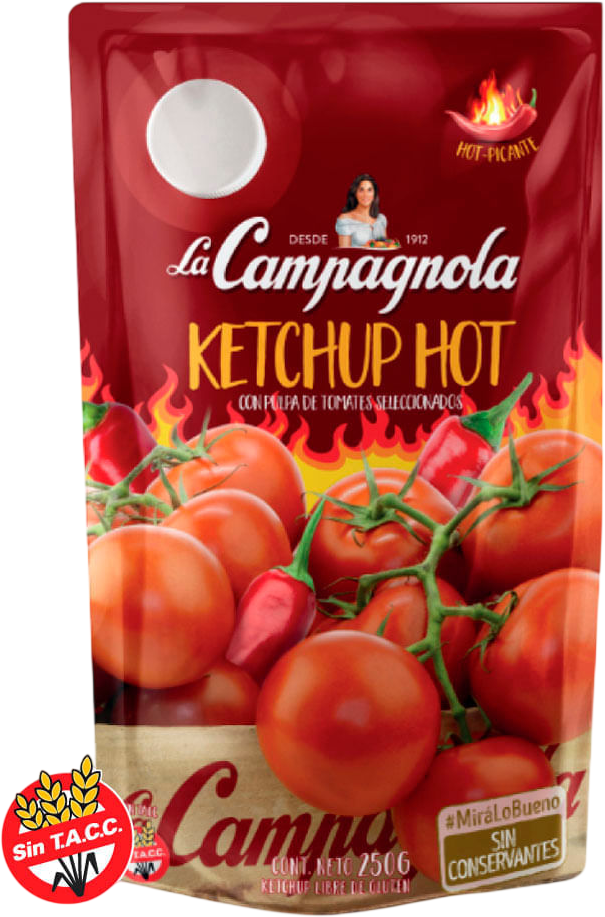 LA CAMPAGNOLA KETCHUP x250g DP PICANTE