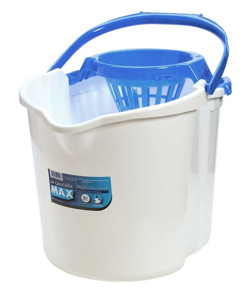 LA GAUCHITA MAX BALDE PLAST C/ESCURR x12.5L