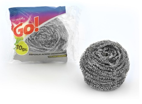 LA GAUCHITA GO! ESPONJA ACERO x30g