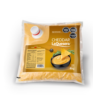LA QUESERA CHEDDAR UNT x3KG POUCH