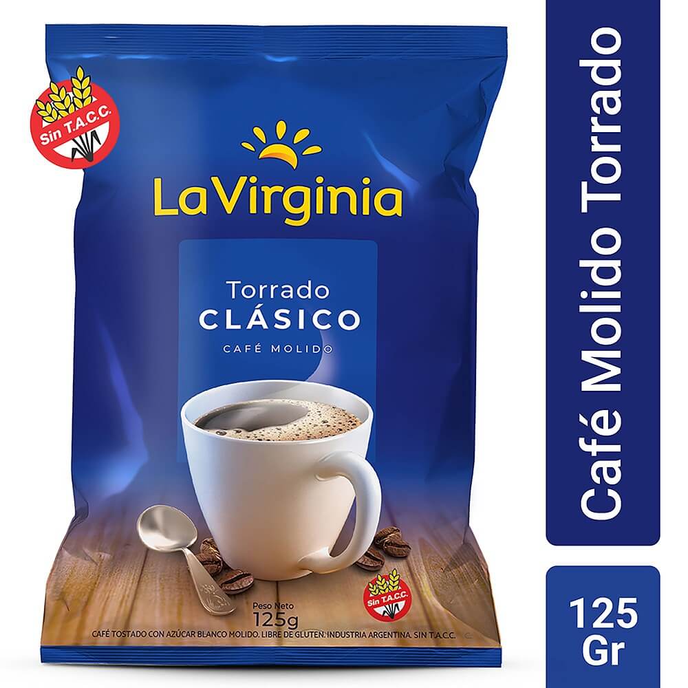 LA VIRGINIA CAFE MOLIDO x125g TORRADO