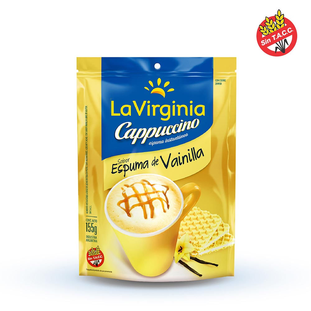 LA VIRGINIA CAPPUCCINO x155g VAINILLA DP