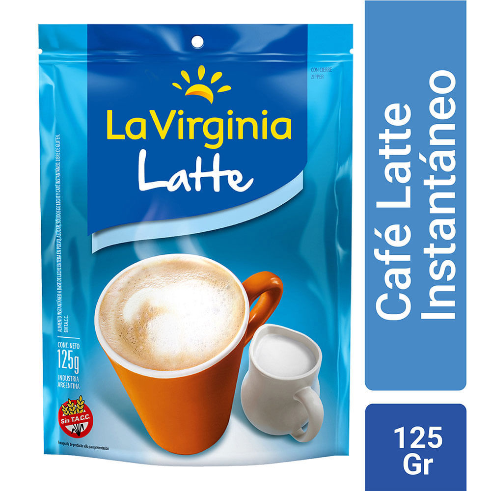 LA VIRGINIA LATTE x125g