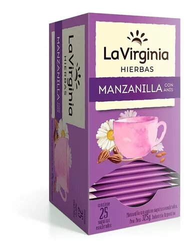 LA VIRGINIA TE x25u MANZANILLA C/ANIS