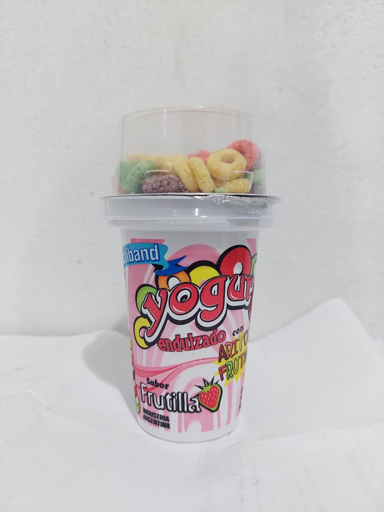 LACTIBAND YOGUR C/ARITOS x140g FRUT