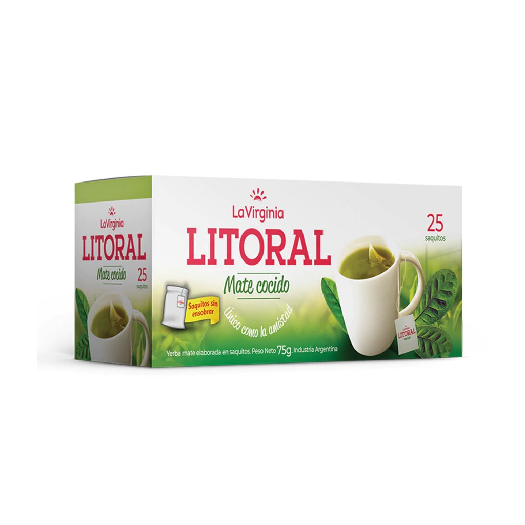 LITORAL YERBA SAQ x25u S/SOBRE