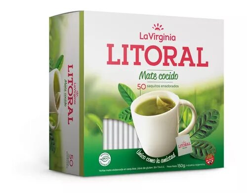 LITORAL YERBA SAQ x50u C/SOBRE