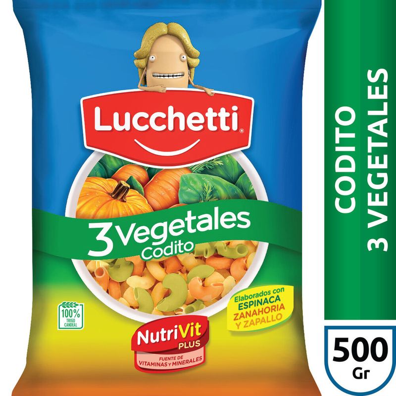 LUCCHETTI FIDEO x500g CODITO 3-VEGT