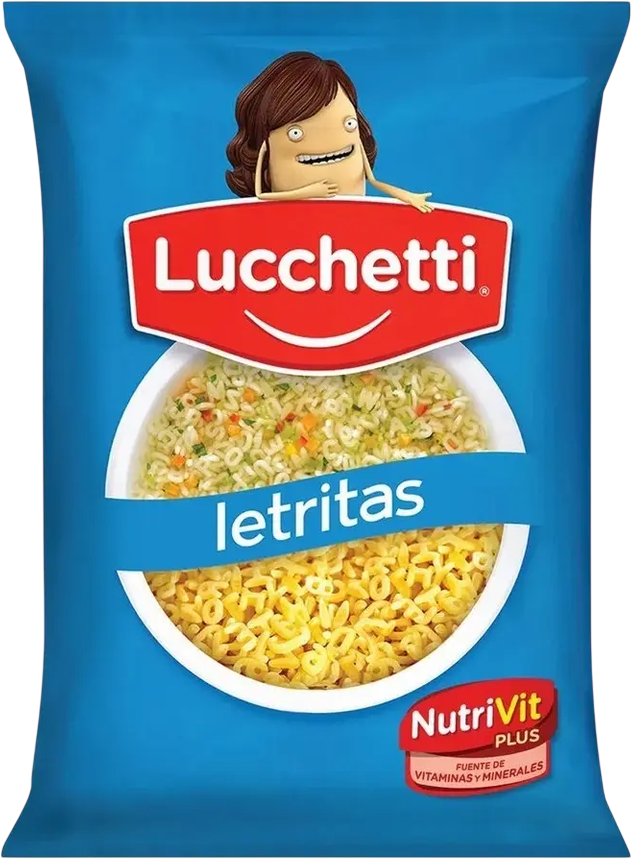 LUCCHETTI FIDEO x500g LETRITAS