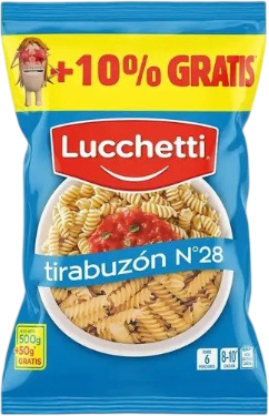 LUCCHETTI FIDEO x500g TIRABUZON N28
