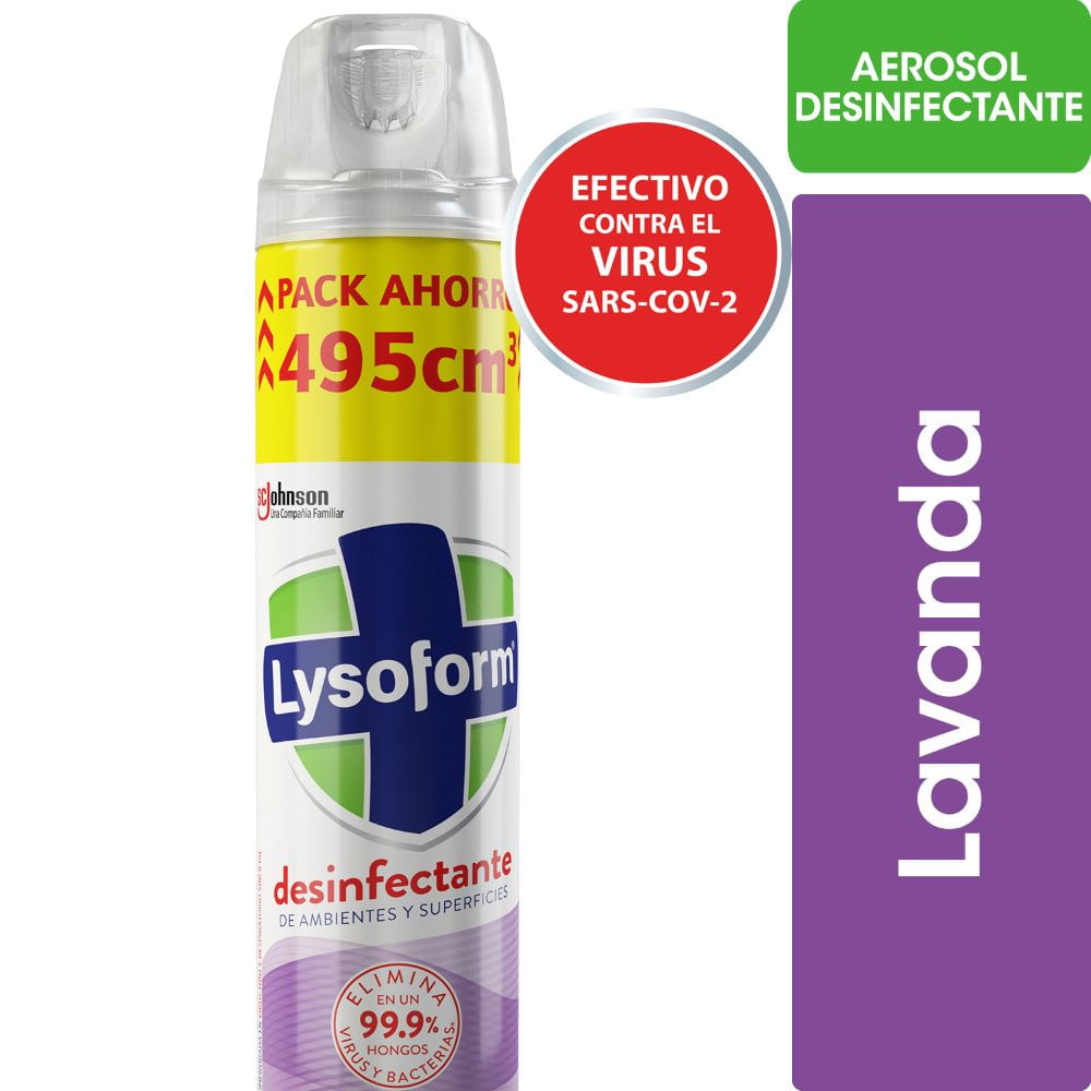 LYSOFORM AEROSOL x495cc LAVANDA