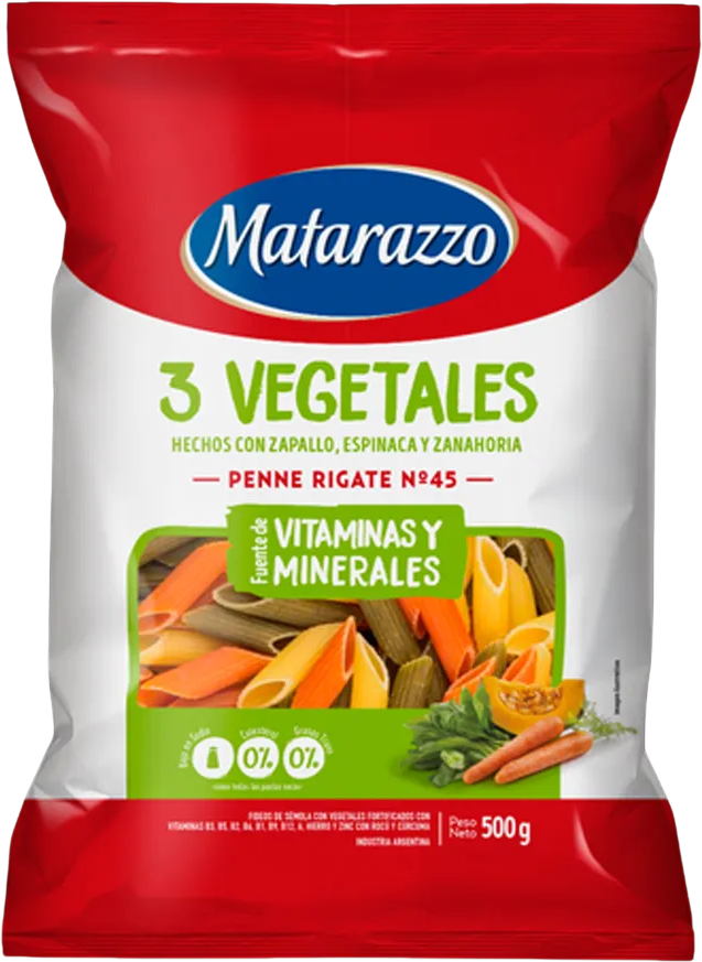MATARAZZO 3-VEG x500g P RIGATE N45