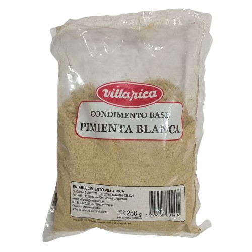 VILLA RICA PIMIENTA BLANCA x250g BASE