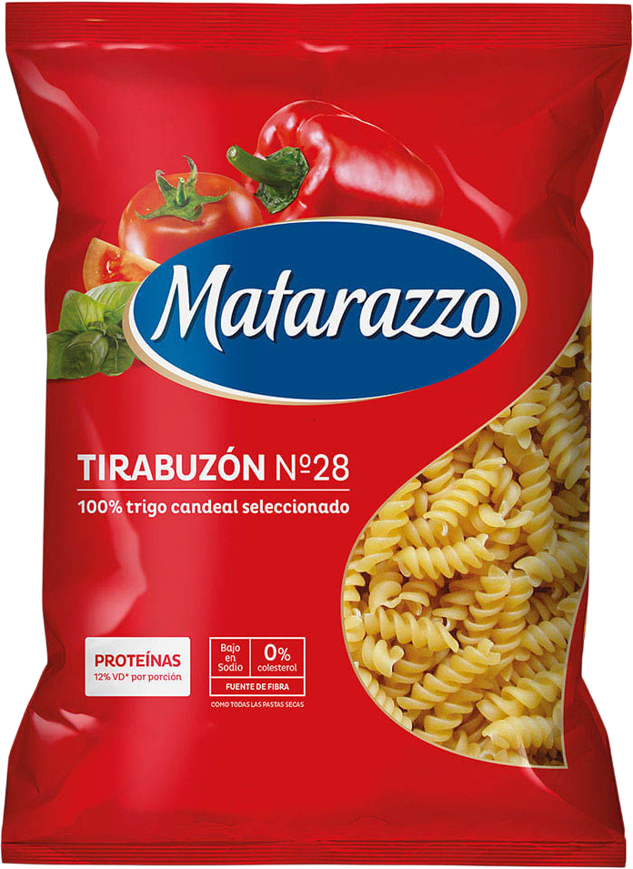 MATARAZZO FIDEO x500g TIRABUZON N28