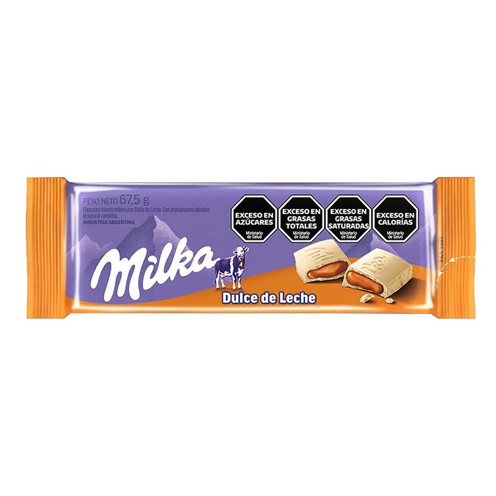 MILKA CHOCOLATE x67.5g BLANCO C/DDLL