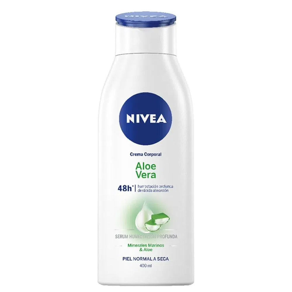 NIVEA CREMA x400ml C/ALOE 5 EN 1