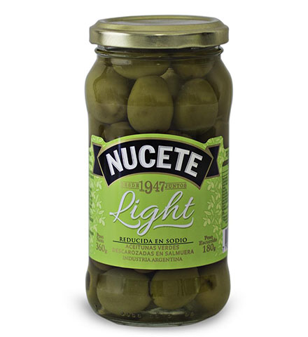NUCETE ACEITUNA VERDE x360g DESC-LIGHT