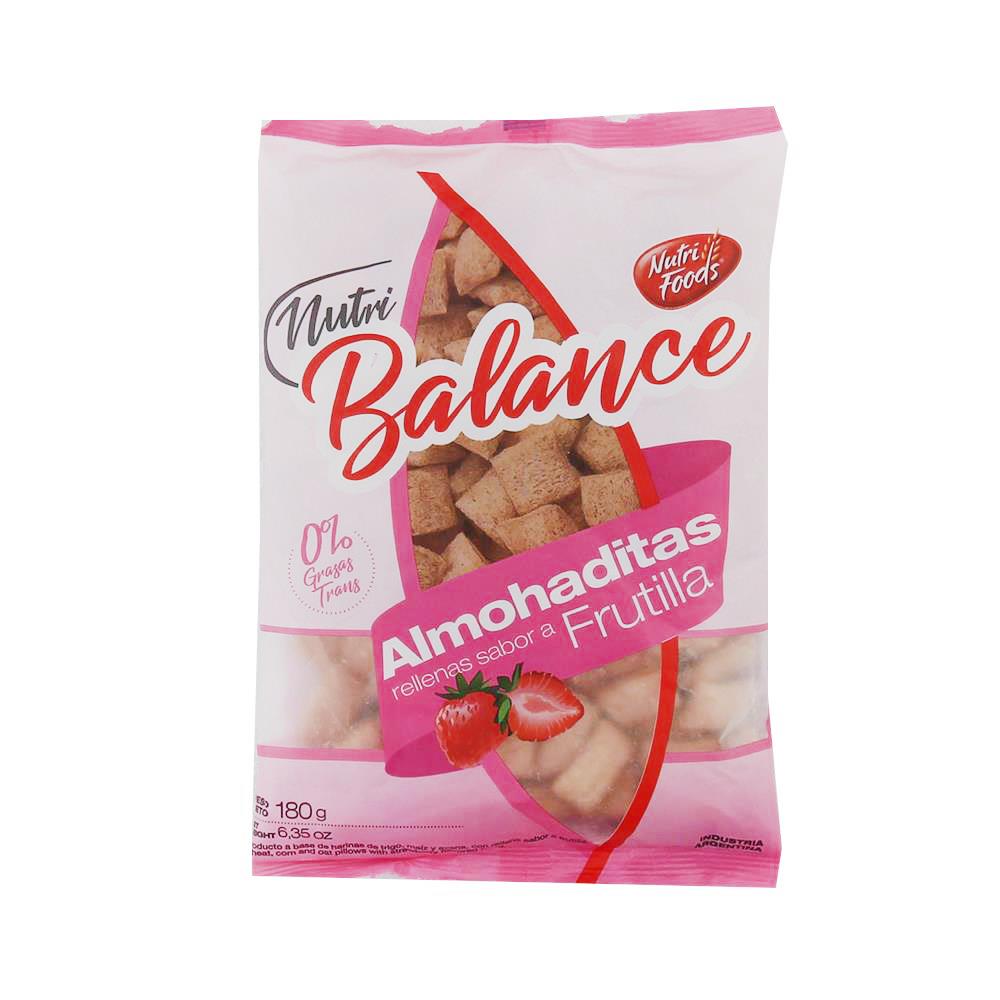 NUTRI-BALANCE ALMOHADITAS x180g FRUTILLA