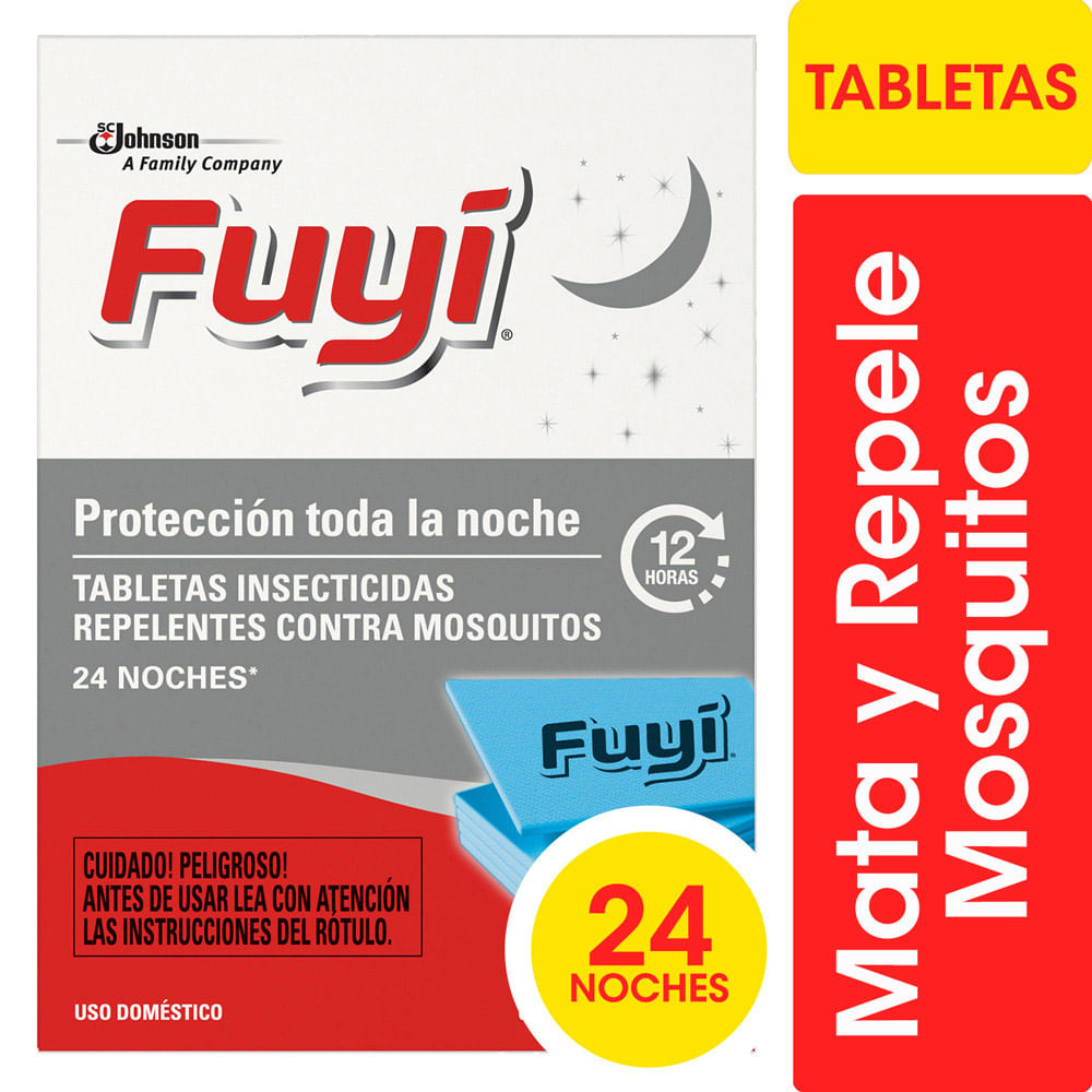 FUYI TABLETAS REPUESTO x24u