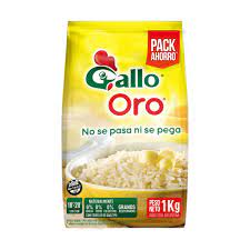 GALLO ARROZ x1KG ORO BOLSA