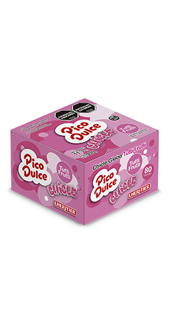 PICO DULCE CHICLE x80u TUTTI FRUTTI