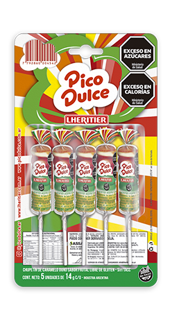 PICO DULCE CHUPETIN BLISTER x5u