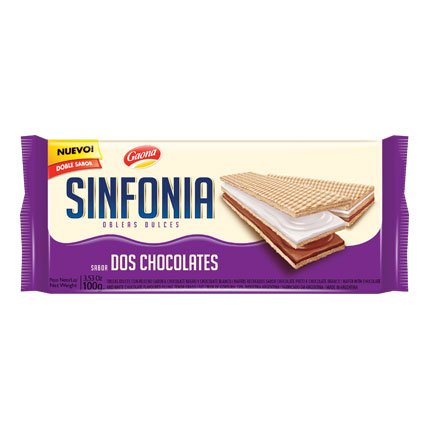 GAONA SINFONIA x100g DOS CHOCOLATE