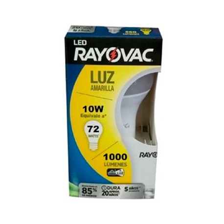 RAYOVAC LED x10W CALIDO