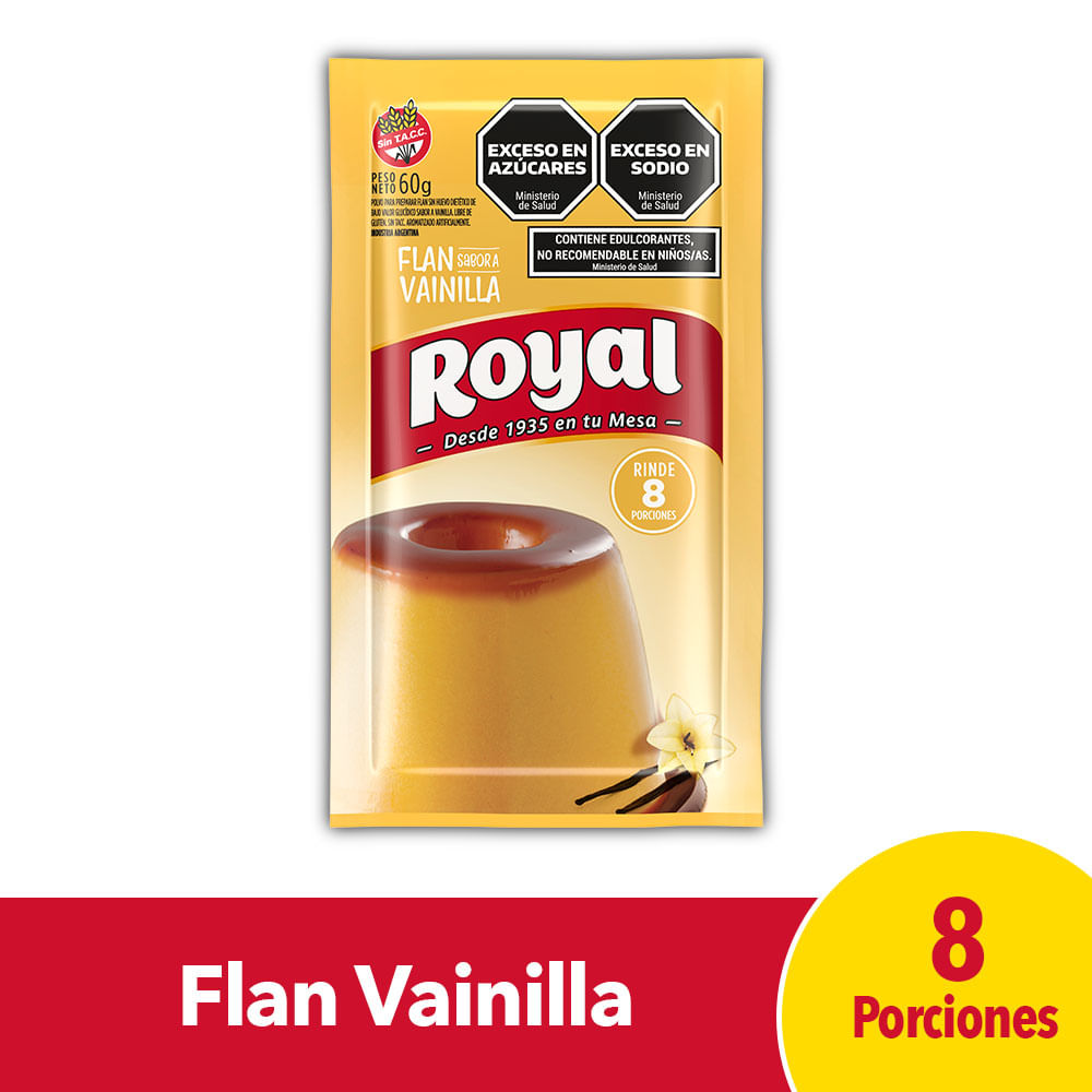 ROYAL FLAN x60g VAINILLA