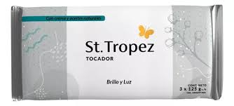 SAINT TROPEZ JABON TOC 3x125g BRILLO-LUZ