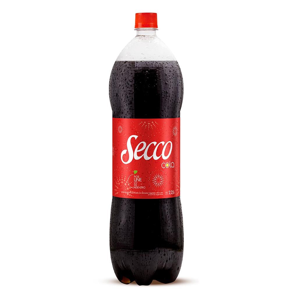 SECCO GASEOSA x2.25L COLA