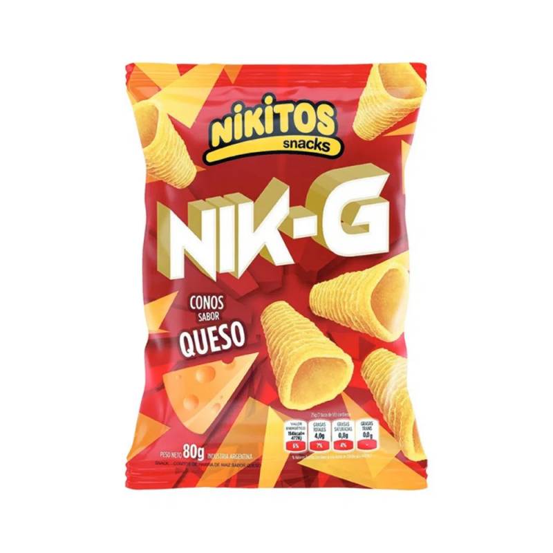 NIKITOS CONO QUESO NIK-G x80g